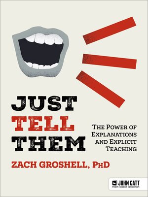 cover image of Just Tell Them